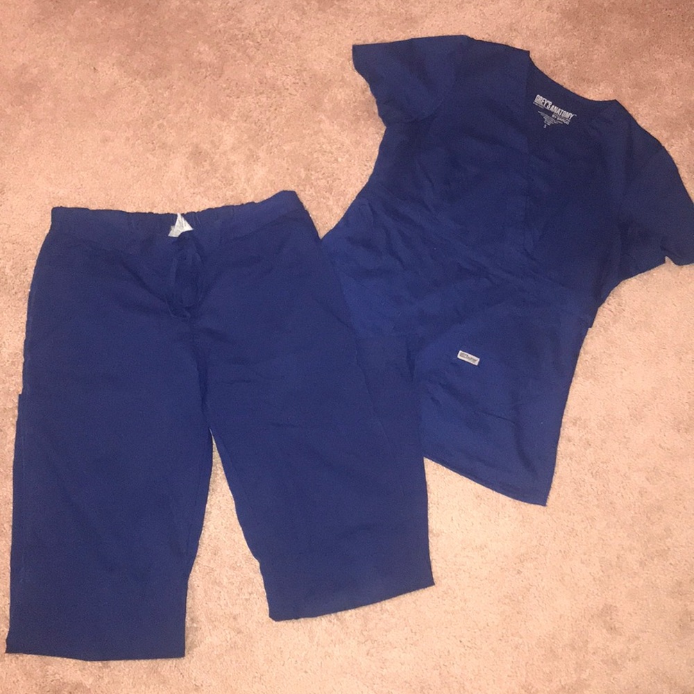 Galaxy Blue Grey’s Anatomy Scrub Set